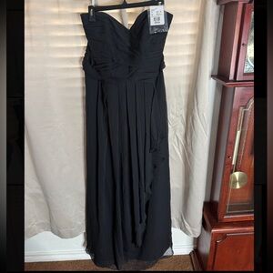 David's Bridal Elegant Black Gown